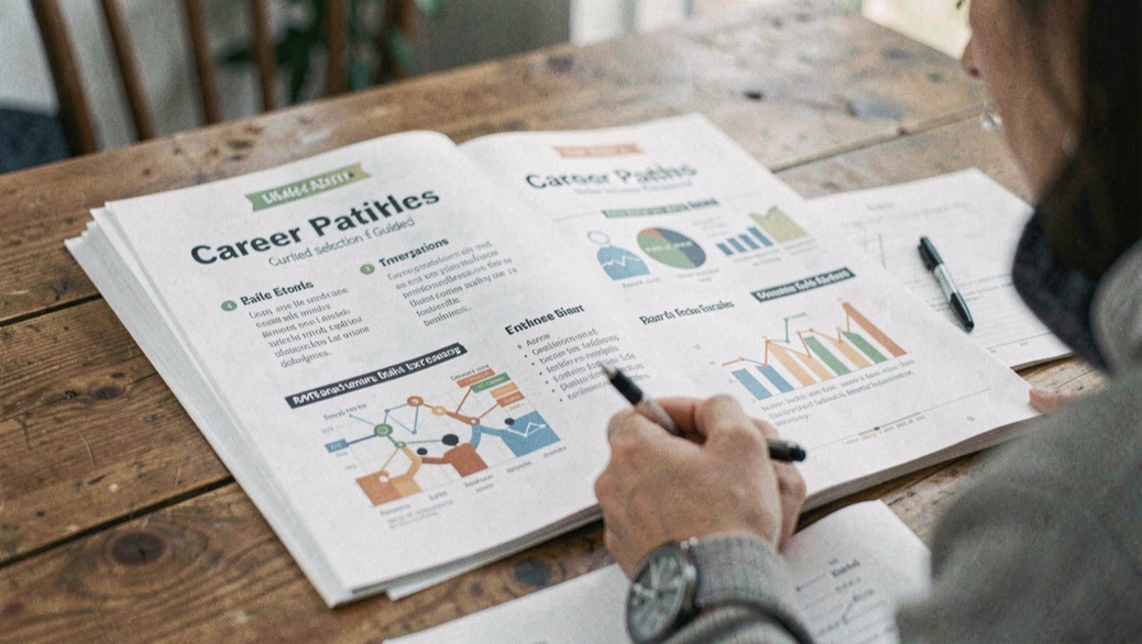 Career Paths: a considered view of people, notes and working materials